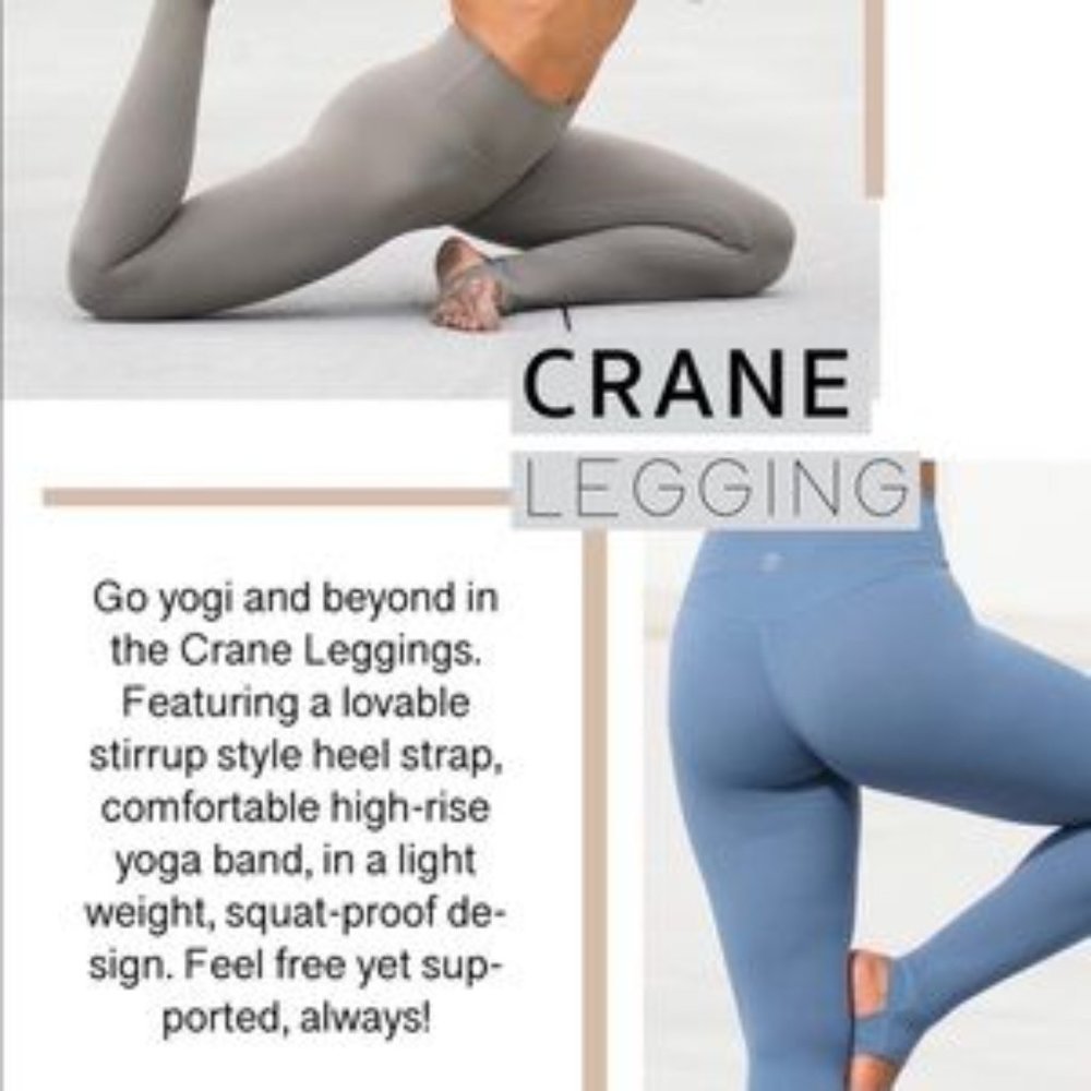 Savvi fit  crane leggings and corset seamed top